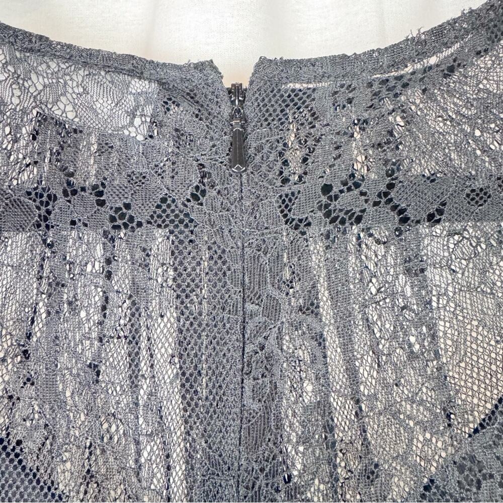 ALICE MCCALL Ready Girl Black Lace Fringe Dress with Tassels Size US 6 - Picture 5 of 6
